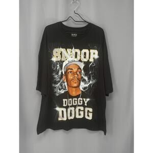 Dogg Supply Shirt Mens 2XL Black Graphic Tee Hip Hop Rap Snoop Dogg Doggy Dogg